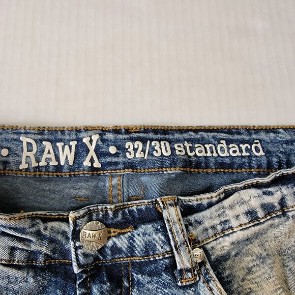 Raw X Retro Style Denim Jeans - Size 32 X 30 Standard - Picture 5 of 6